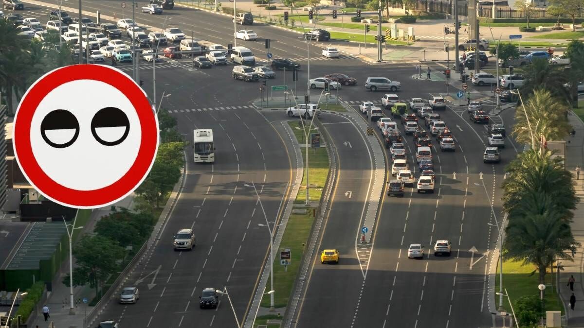Kısık Gözlere Benzeyen Tabelanın Sırrı Ortaya Çıktı! Sürücüler Meğer Buna Dikkat Etmeliymiş