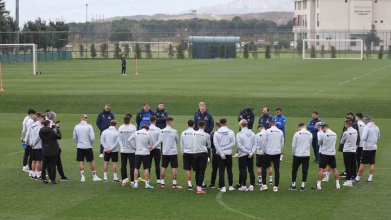 Trabzonspor, Adana Demirspor maçı hazırlıklarına başladı