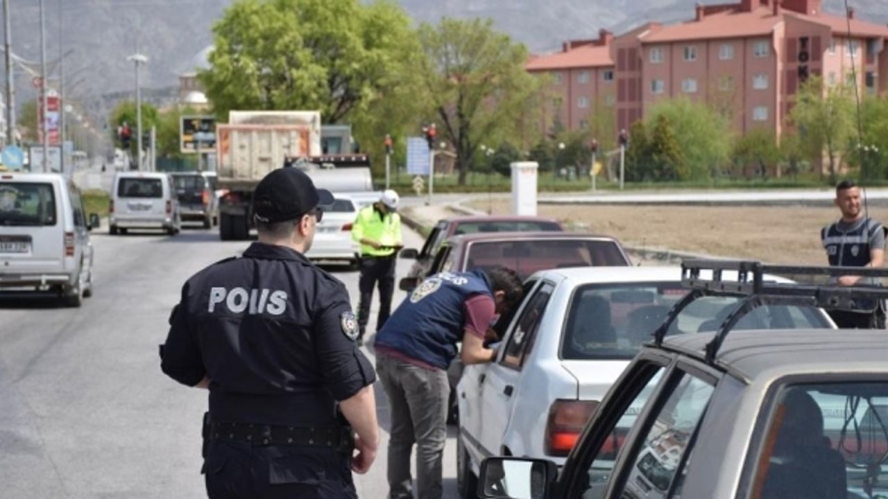 Erzincan’da mayıs ayında 544 kişiye adli-idari işlem yapıldı