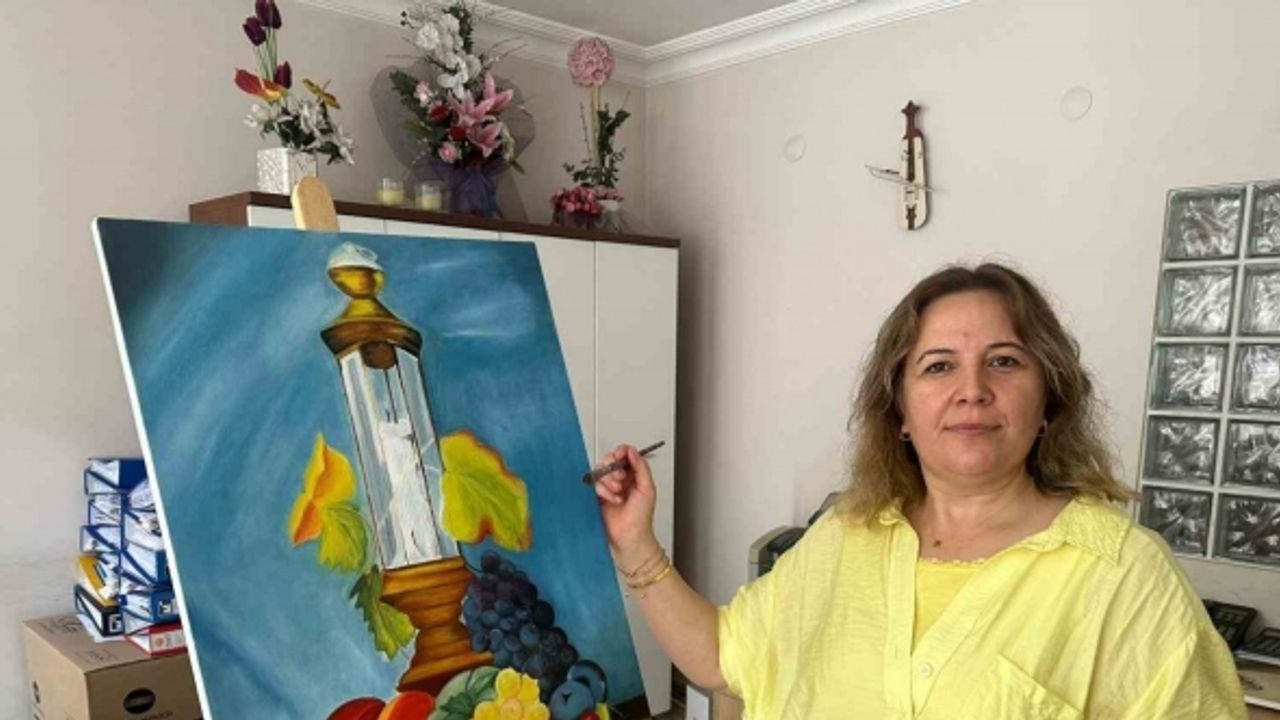 Hem muhasebeci, hem ressam: İki işinde de başarılı