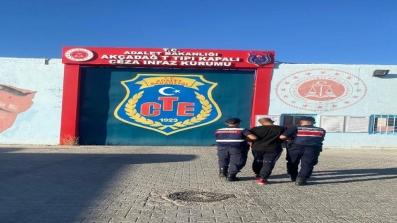 Malatya’da 18 yıl 5 ay hapis cezası bulunan şahıs yakalandı