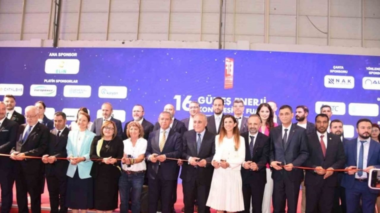 16. EIF Gaziantep Güneş Enerji Fuarı ve Kongresi Gaziantep’te düzenlendi