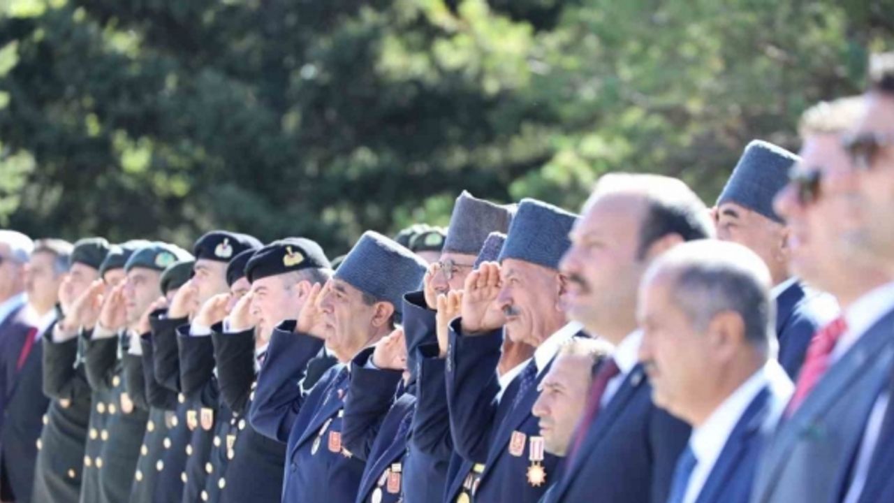 19 Eylül Gaziler Günü düzenlenen törenle kutlandı