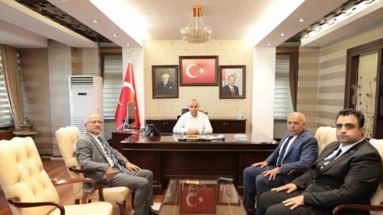 Ağrı Valisi Koç, Kağıthane Belediye Başkanı Öztekin ve diğer misafirleri ağırladı