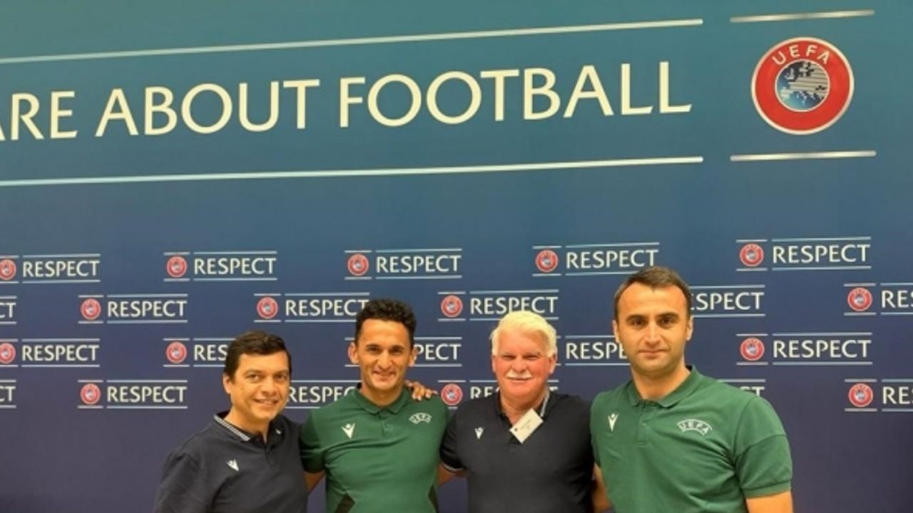 Atilla Karaoğlan ve Erkan Özdamar, UEFA CORE Kampına Katıldı