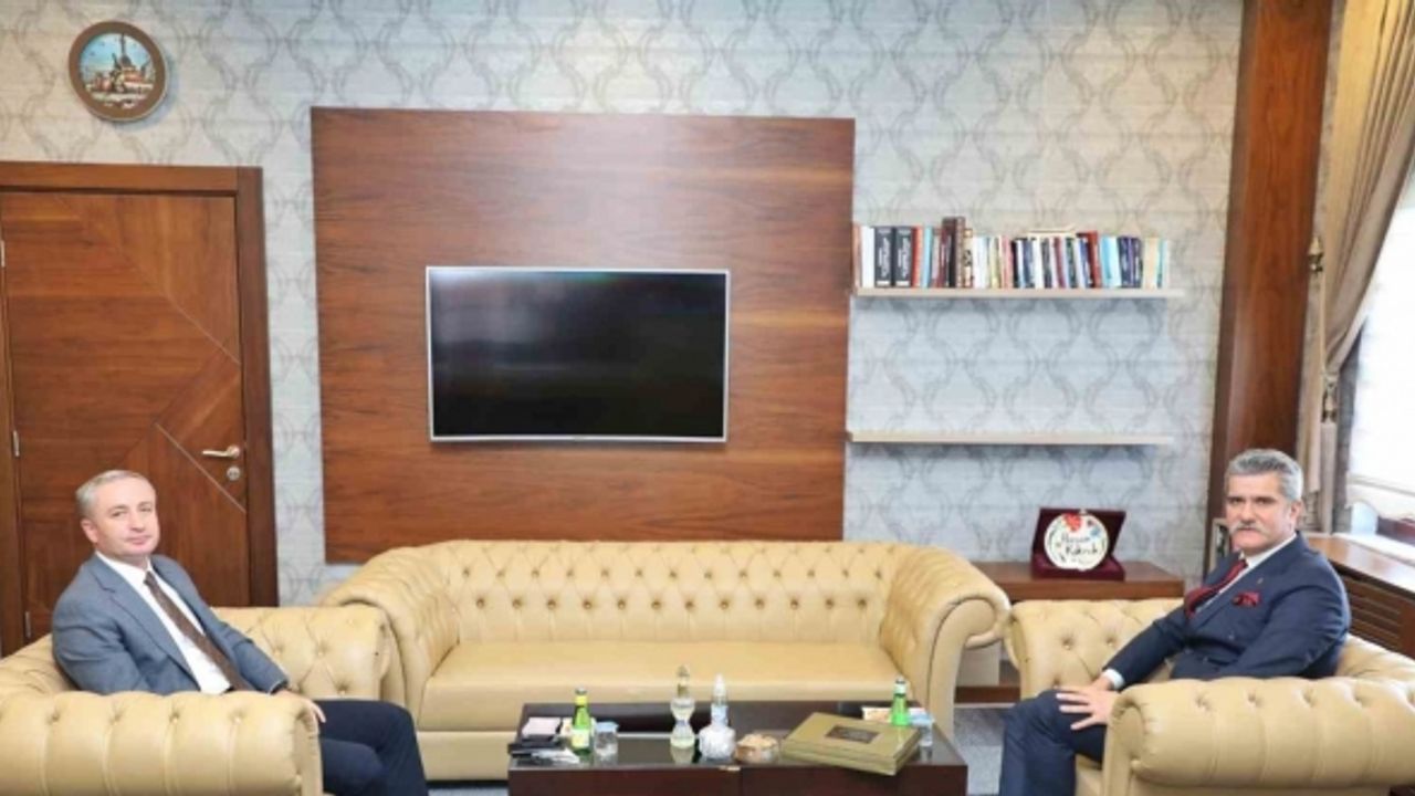 Başsavcı Çalış, Milli Eğitim Müdürü Kökrek’i ziyaret etti