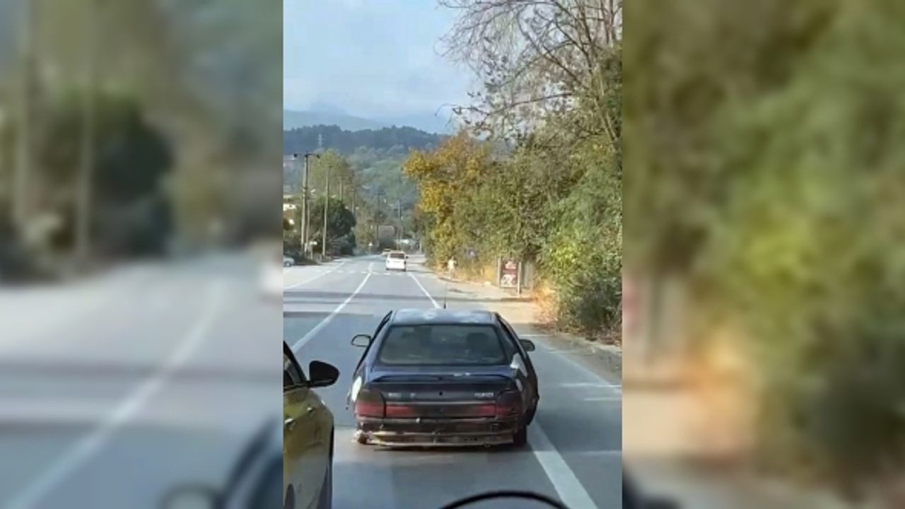 Bu otomobili trafikte görenler dönüp bir daha bakıyor