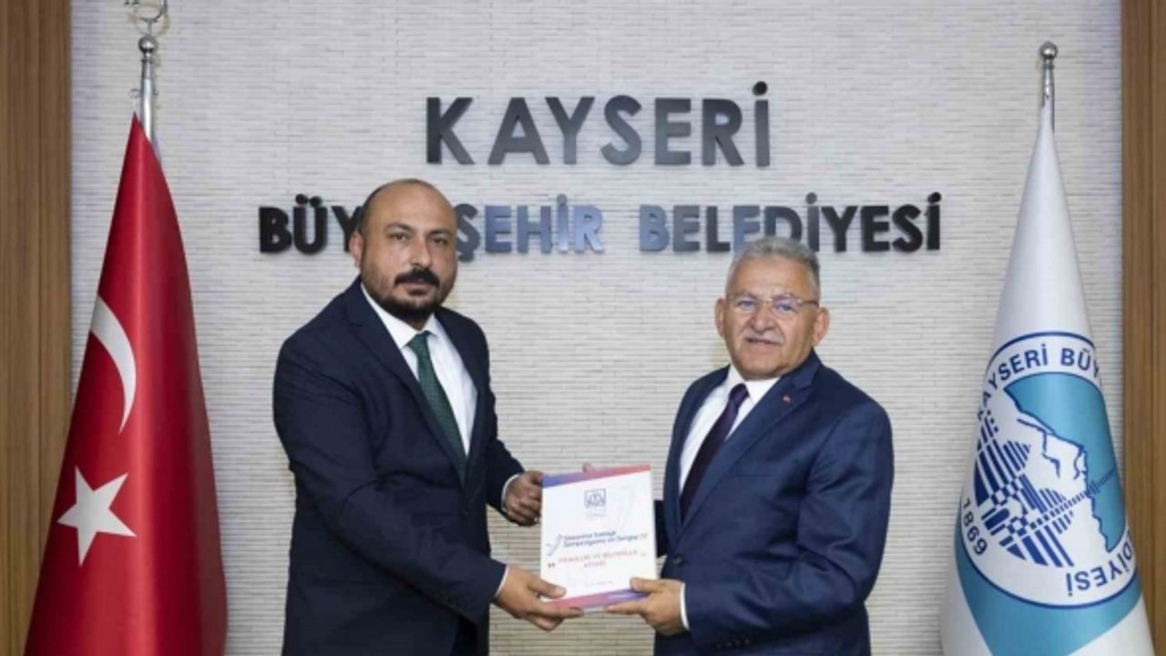 Büyükkılıç’a TMMOB Makine Mühendisleri Odası Kayseri Şubesi’nden ziyaret
