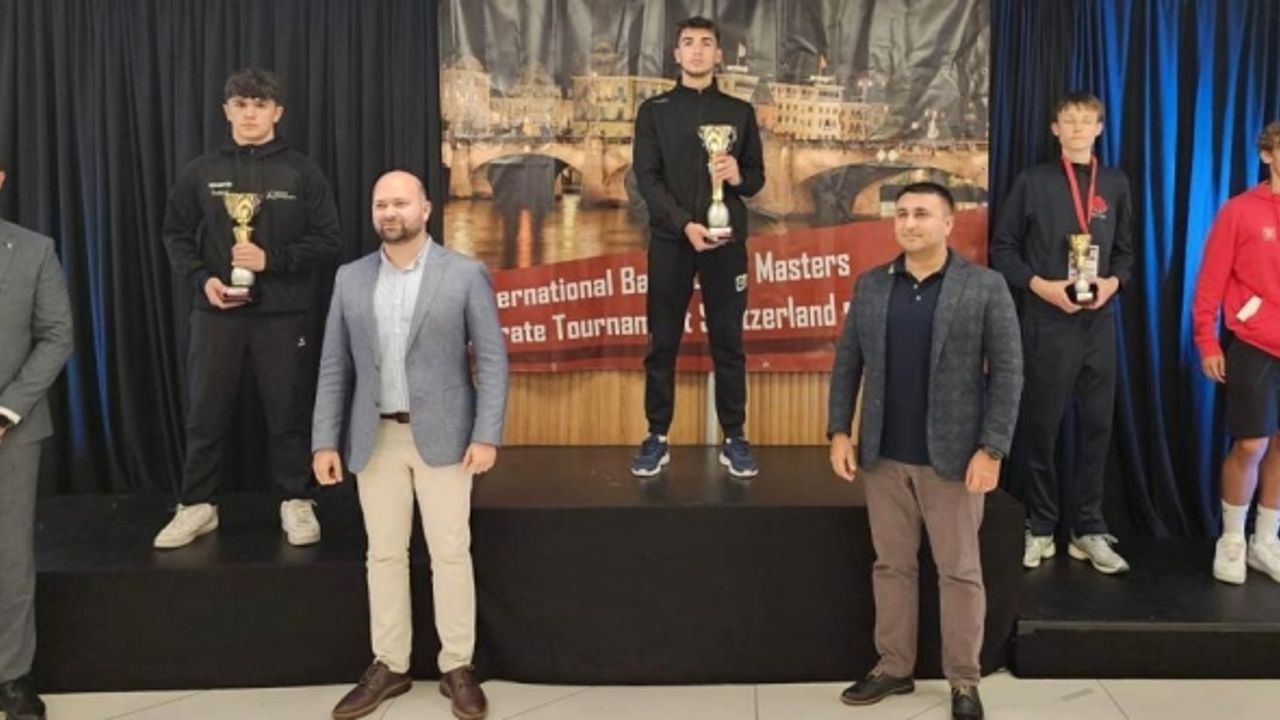Büyükşehir sporcusu İsviçre’de altın madalyanın sahibi oldu
