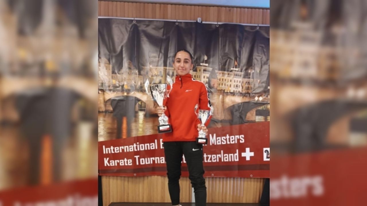 Büyükşehir sporcusu uluslararası turnuvadan iki madalyayla döndü
