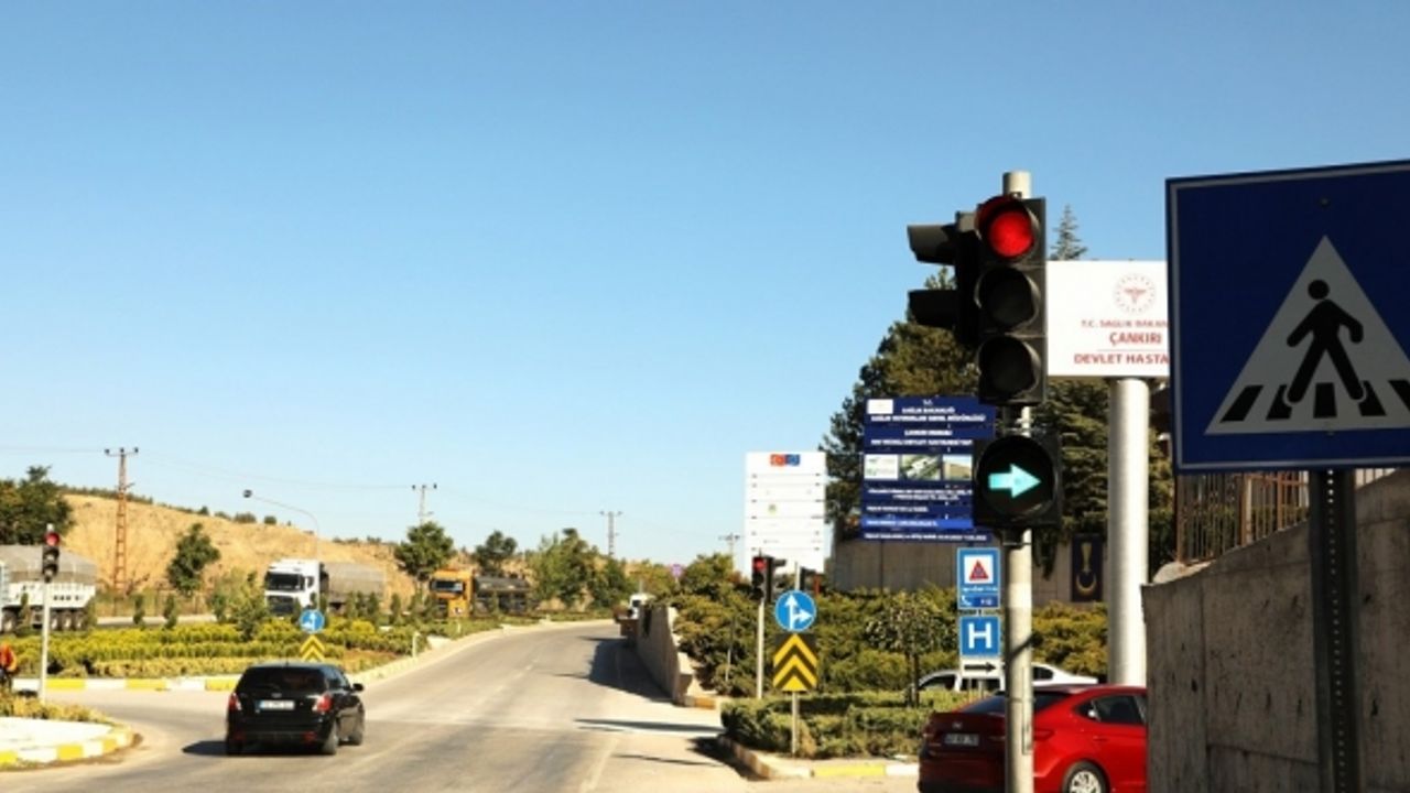Çankırı’da daha güvenli ulaşım için trafik ışıklarında düzenleme