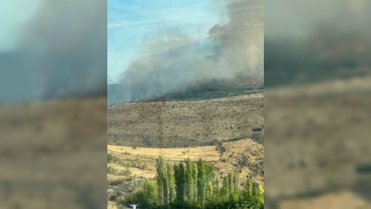 Çankırı’da orman yangını: Havadan ve karadan müdahale ediliyor