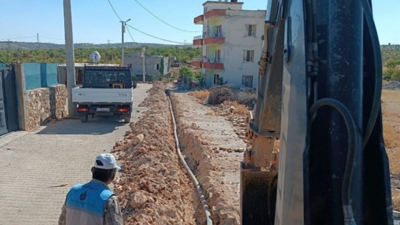 Dargeçit’te yeni yerleşim alanlarında içme suyu çalışmaları tamamladı