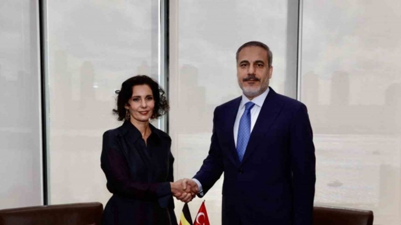 Dışişleri Bakanı Fidan, Belçika Dışişleri Bakanı Lahbib’i kabul etti
