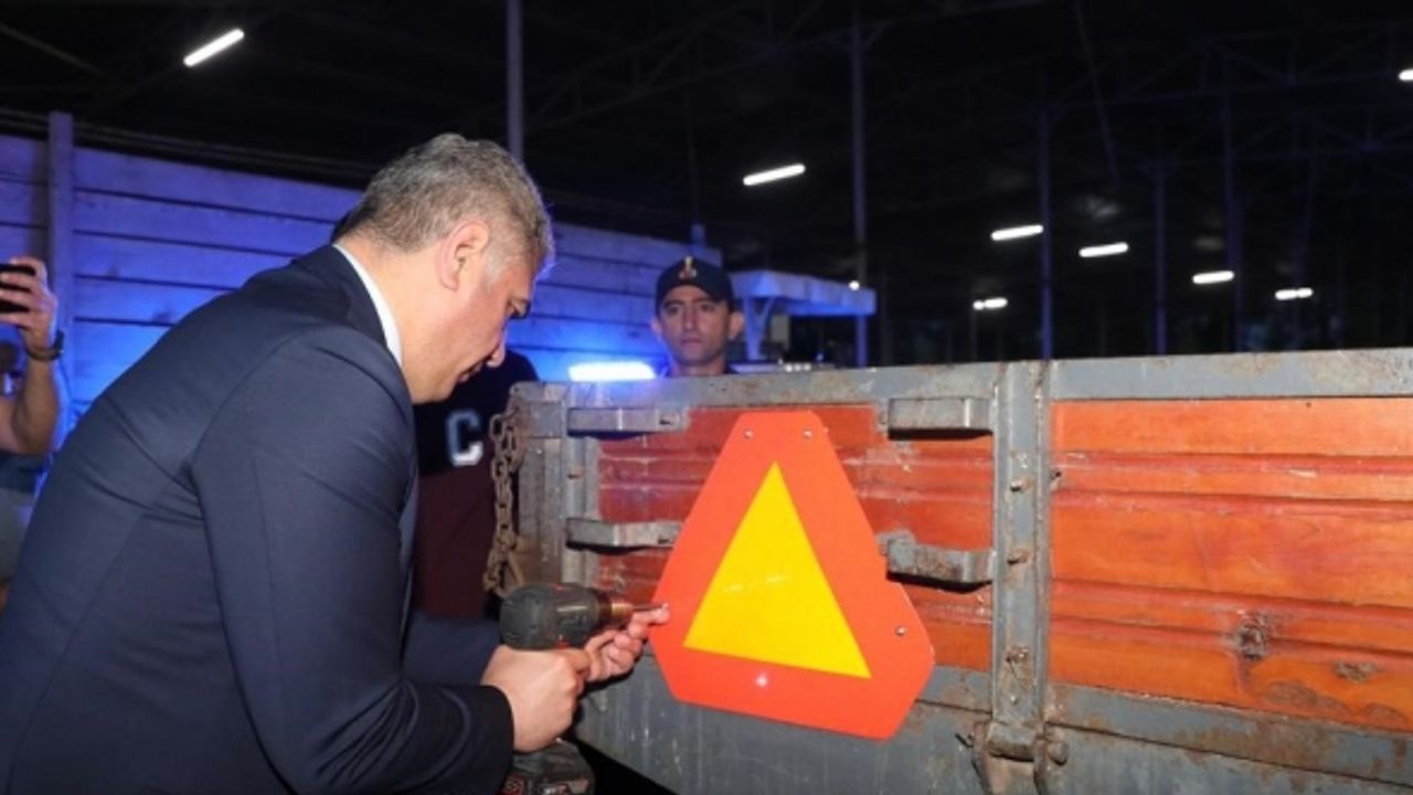 Düzce’de Reflektör tak görünür ol kampanyası