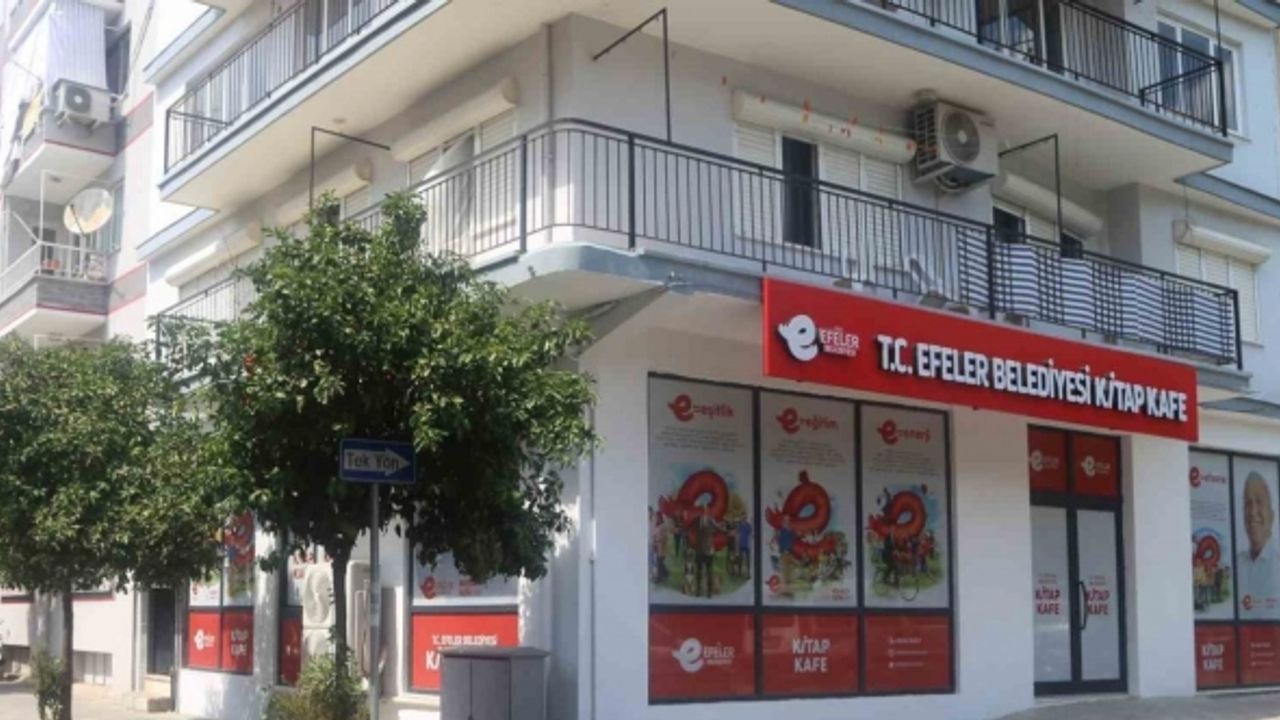 Efeler Belediyesi 12’nci Kitap Kafe’yi hizmete açıyor