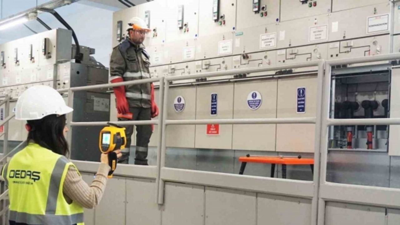 Enerji nakil hatları, trafolar ve saha dağıtım kutuları bakımdan geçti
