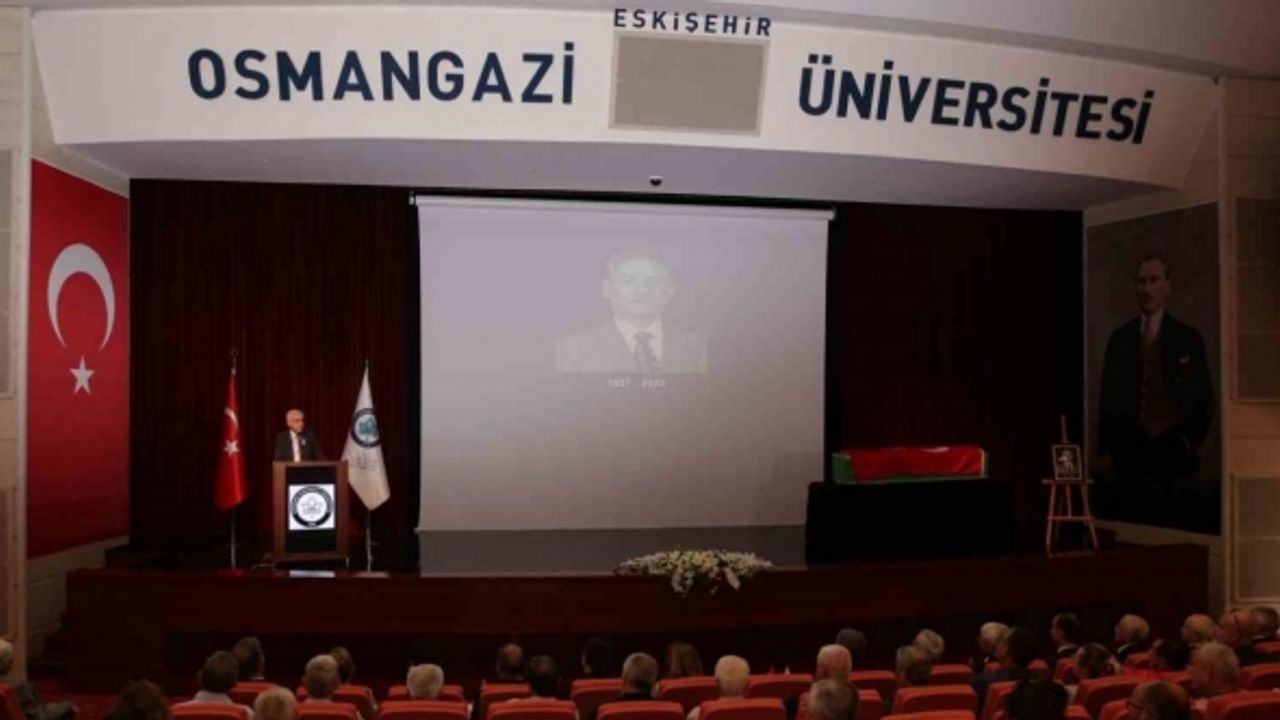 ESOGÜ Prof. Dr. Erdoğan Fıratlı’yı törenle ebediyete uğurladı