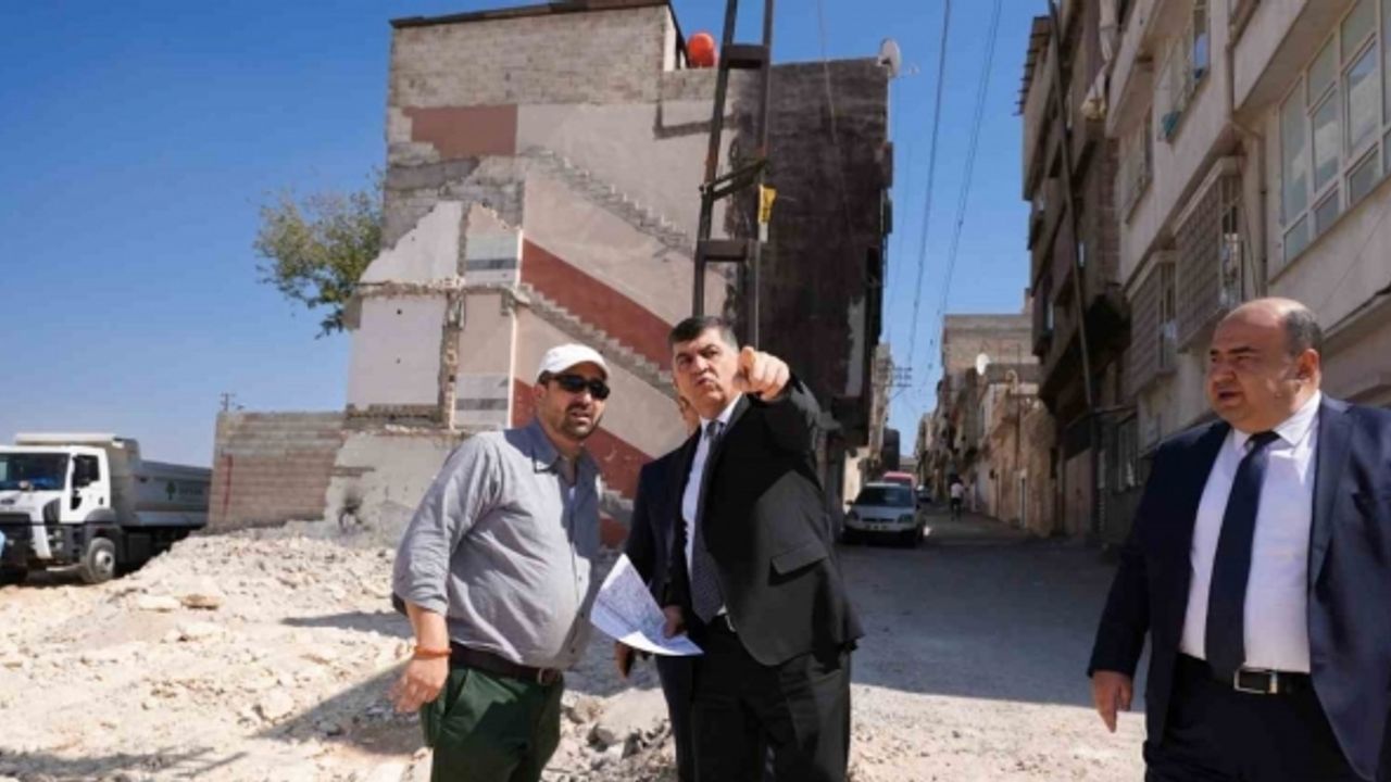 Fadıloğlu, yol açma ve genişletme çalışmasını yerinde inceledi