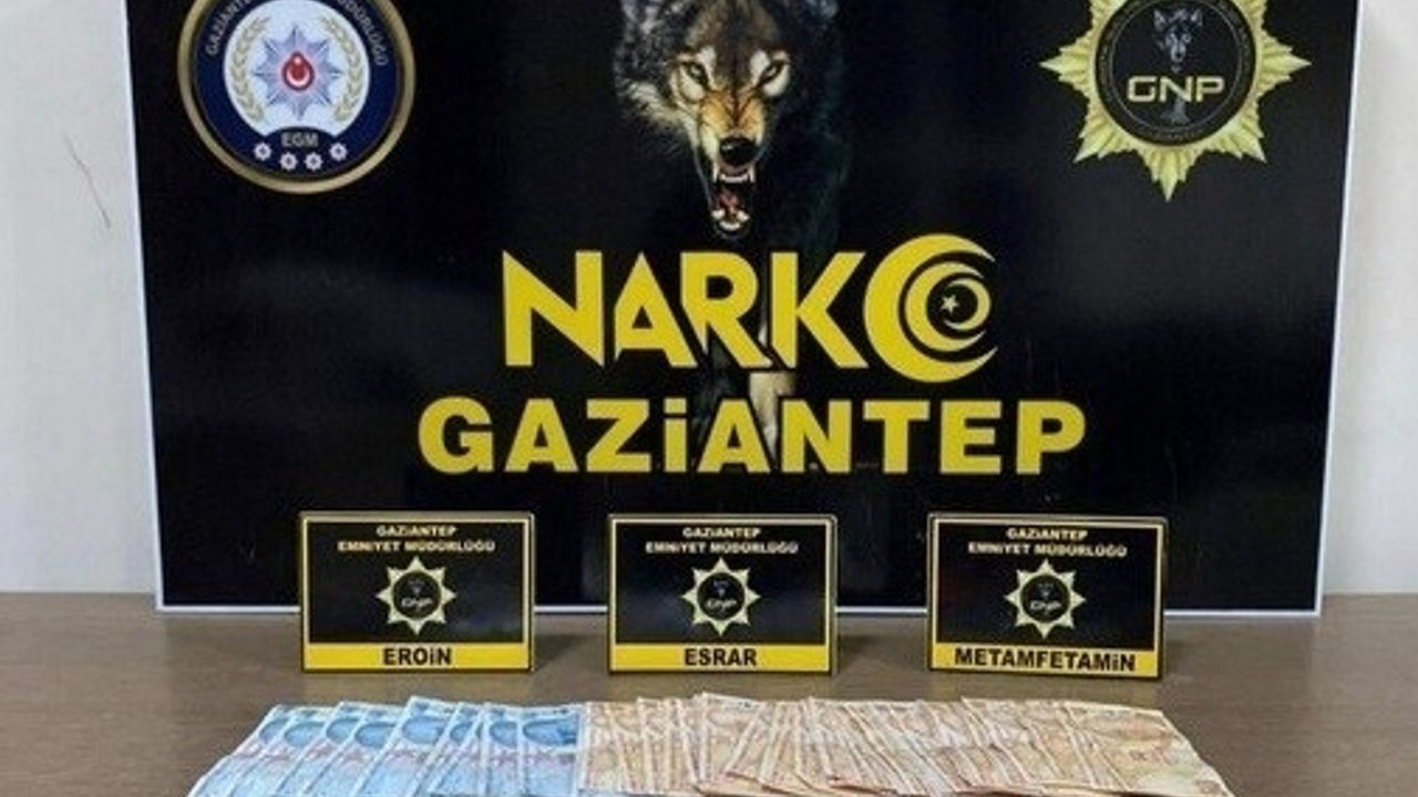 Gaziantep’te uyuşturucu operasyonlarında 2 bin 682 şüpheli yakalandı