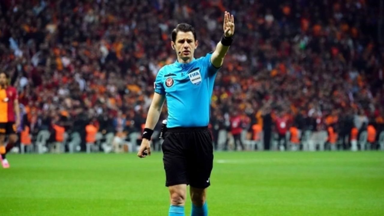 Halil Umut Meler ilk kez Kayserispor - Başakşehir maçı yönetecek