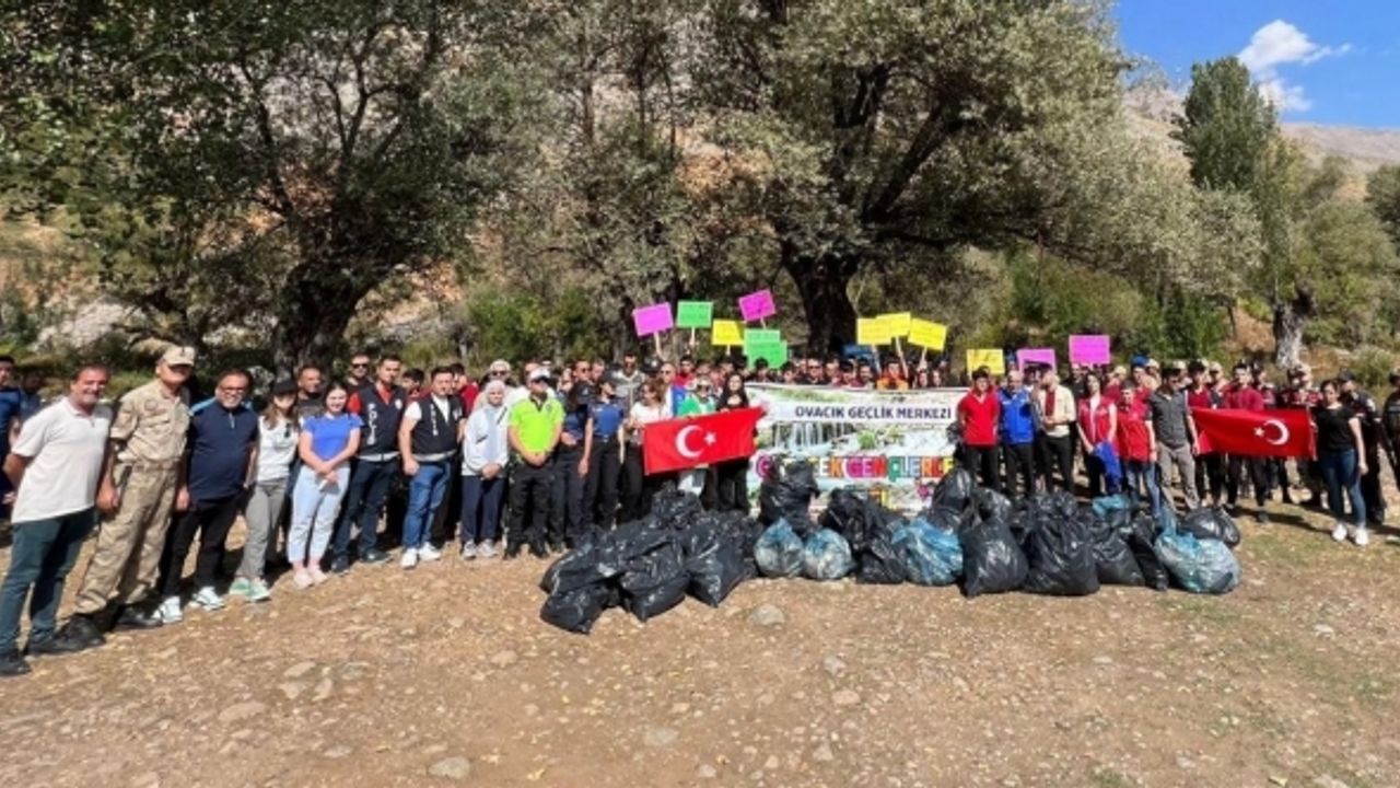 Her yıl on binlerce kişinin ziyaret ettiği gözelerde çevre temizliği
