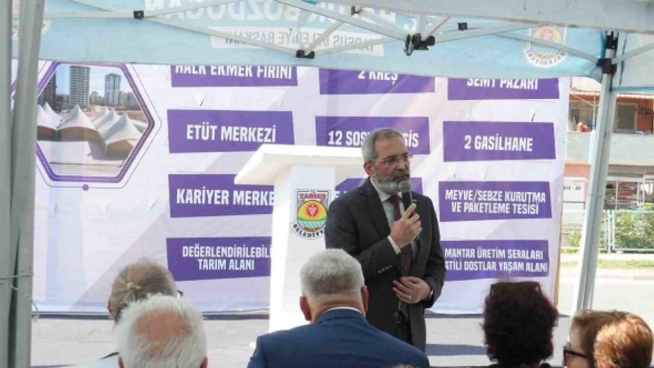 İstihdamı destekleyecek olan kariyer merkezi Tarsus’ta açıldı