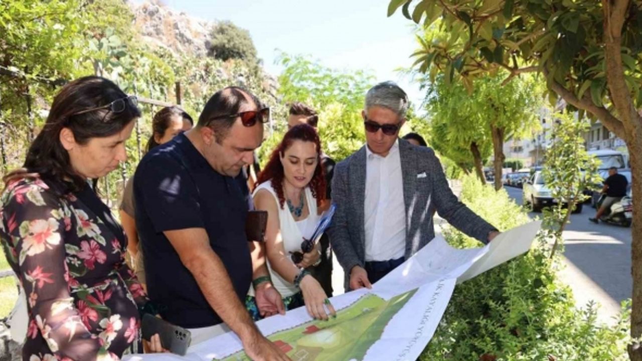 İyilik Kayalığı’nı cazibe merkezi yapacak proje yerinde tanıtıldı