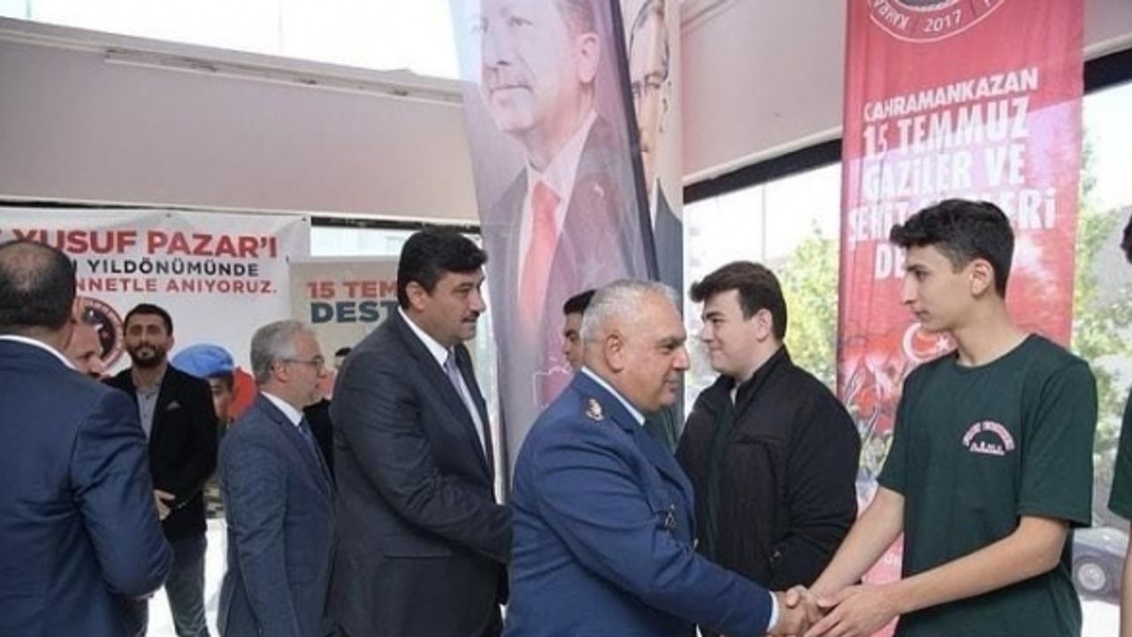 Kahramankazan Belediye Başkanı Oğuz ve Kaymakamı Parlar’dan 15 Temmuz Gaziler ve Şehit Aileleri  Derneğine ziyarret