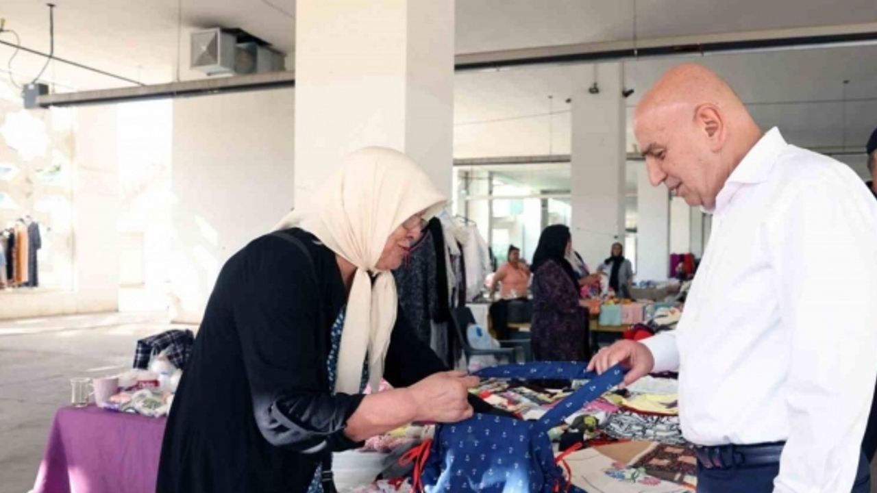 Keçiören Belediyesi üreten kadınlara destek veriyor