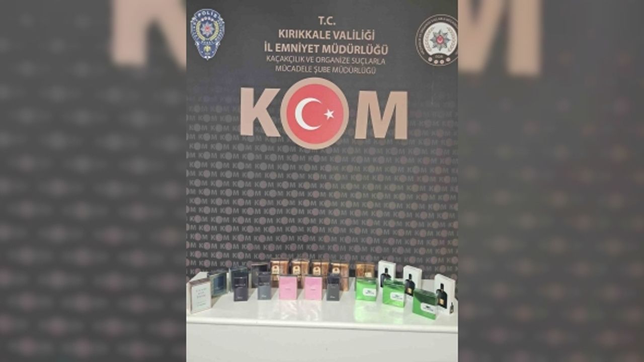 Kırıkkale’de kaçak ütün ve kozmetik ürün ele geçirildi: 6 gözaltı