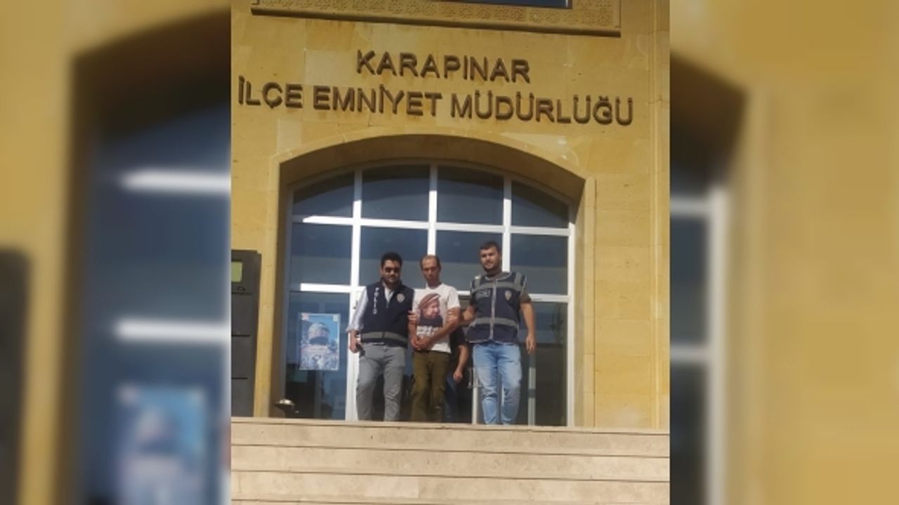 Konya’da 13 yıl 6 ay hapis cezası bulunan şahıs uyuşturucuyla yakalandı
