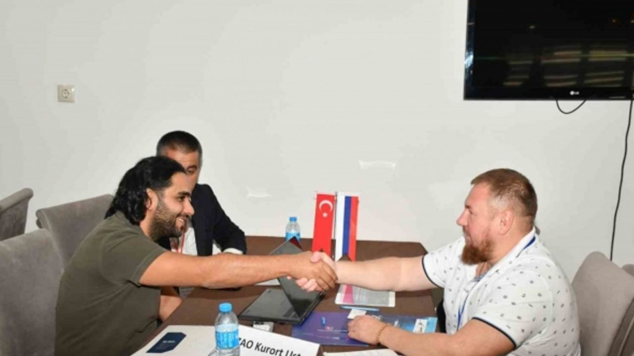 Konyalı sanayiciler Rus firmalar ile ikili iş görüşmesi gerçekleştirdi