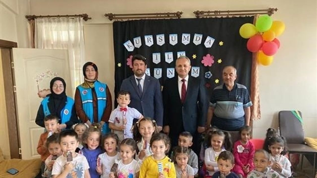 Kur’an kurslarında 2023-2024 eğitim öğretim yılı açılış programı yapıldı