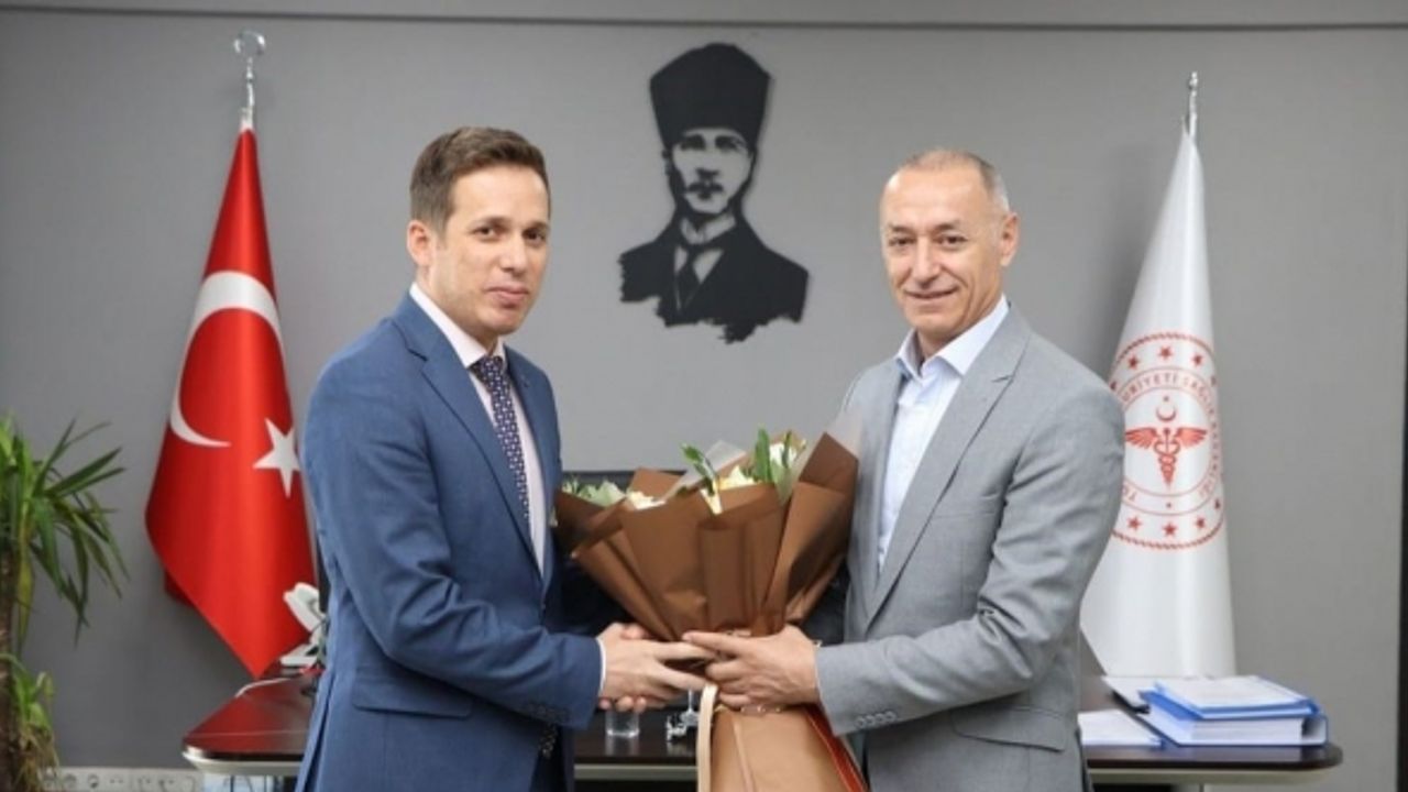 Kütahya İl Sağlık Müdürlüğünde görev teslim töreni