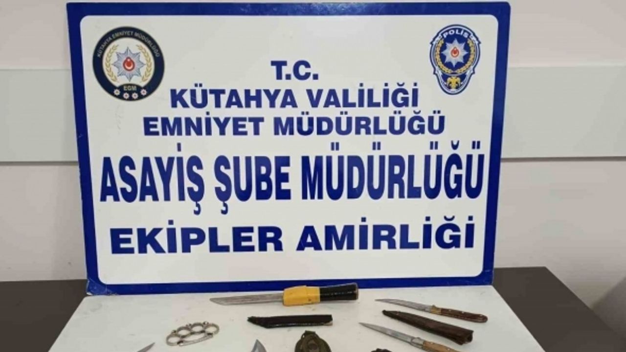 Kütahya’da 190 şahıs, 25 aracın sorgusu, GBT kontrolü ve denetimi yapıldı