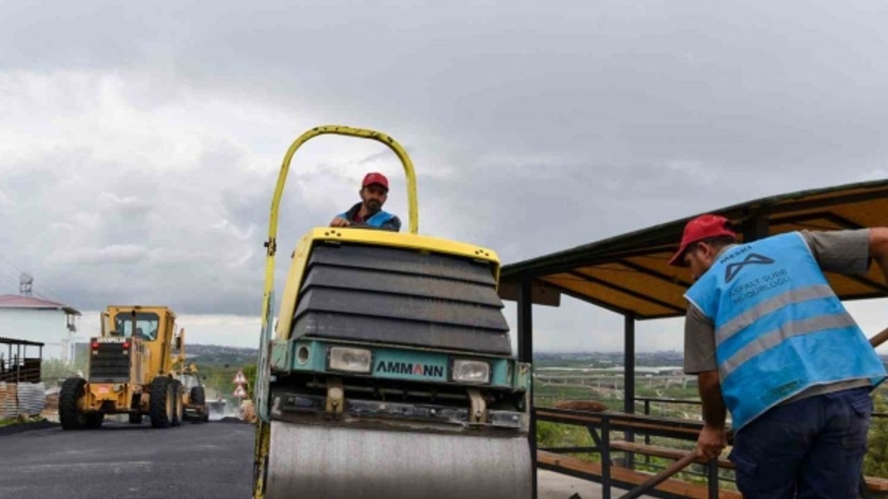 MESKİ, sıcak asfalt kaplama çalışmalarına devam ediyor