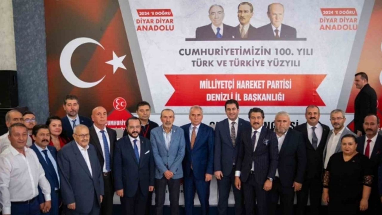MHP İl Başkanı Yılmaz; “Yerel seçimlerde Denizli’ye MHP ve Cumhur İttifakı damgası vuracağız”