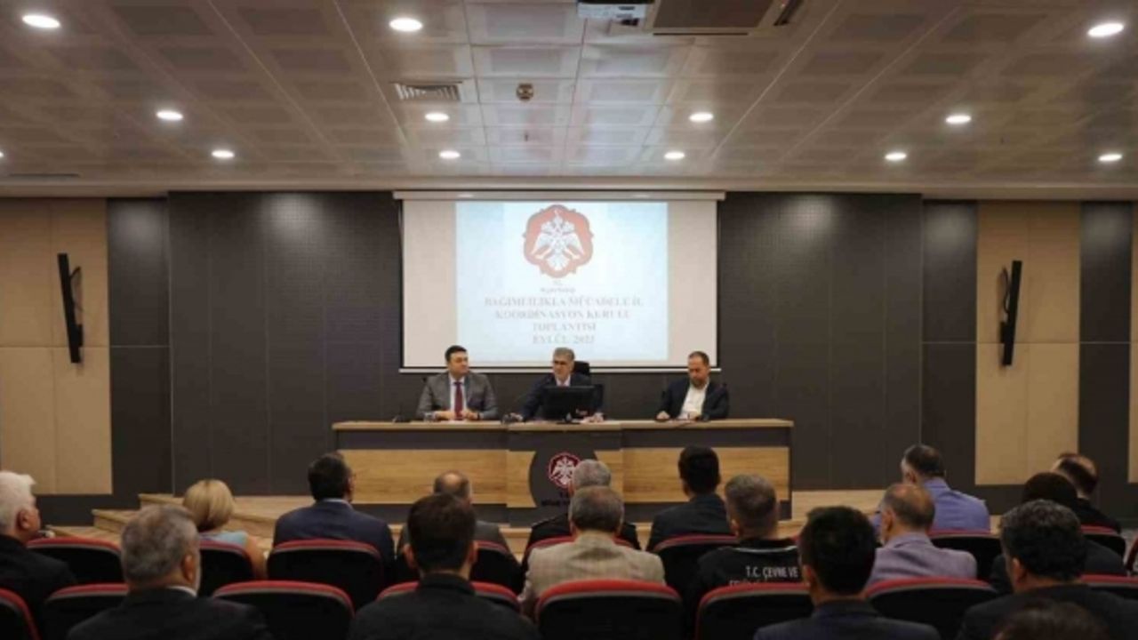 Niğde’de Bağımlılıkla Mücadele İl Koordinasyon Kurulu toplantısı yapıldı