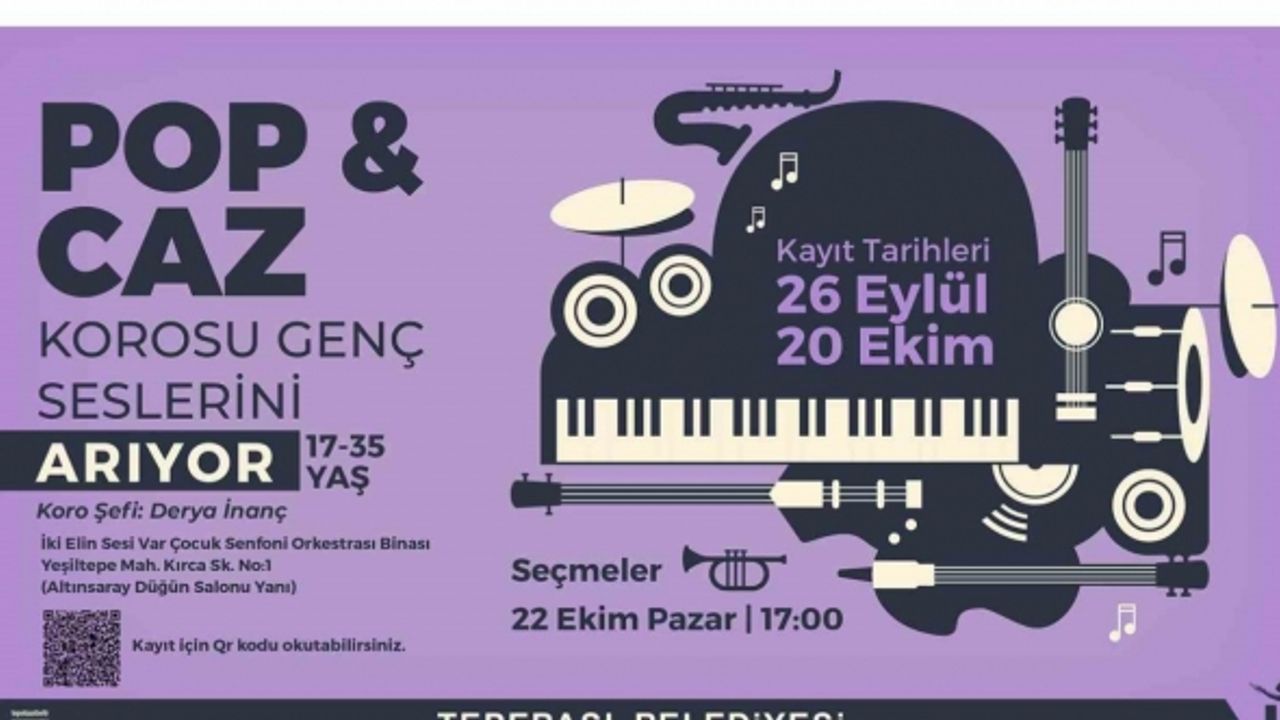 Pop ve Caz Korosu yeni seslerini arıyor