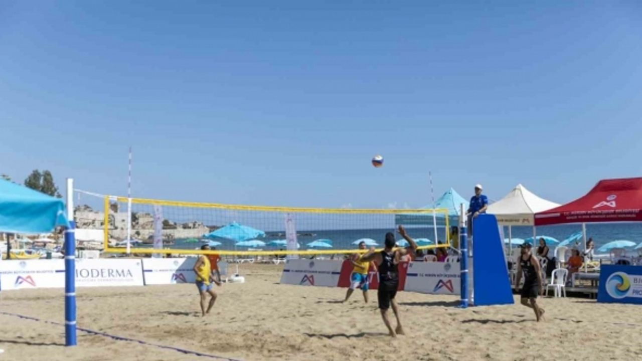 Probeach Tour Plaj Voleybolu Mersin etabı, Kızkalesi’nde başladı