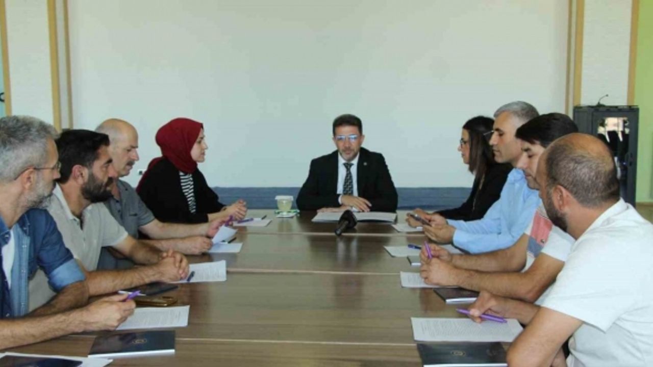 Rektör Alkış Şırnak Üniversitesi’nin 1 yıllık çalışmalarını anlattı