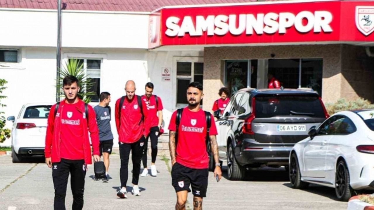 Samsunspor’un, Antalya kafilesinde 5 futbolcu yer almadı