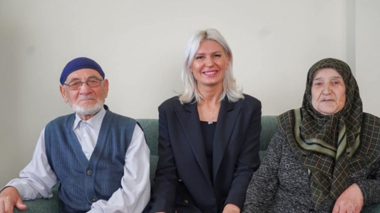 Subaşı şehit ailesini ve Kıbrıs Gazisi’ni yalnız bırakmadı