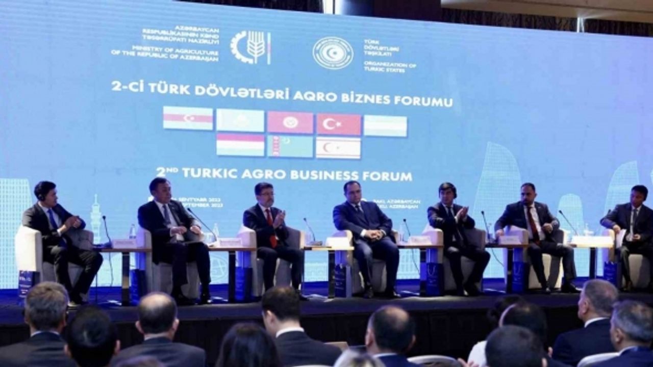 Tarım ve Orman Bakanı Yumaklı, Türk Agro İş Forumu’na katıldı