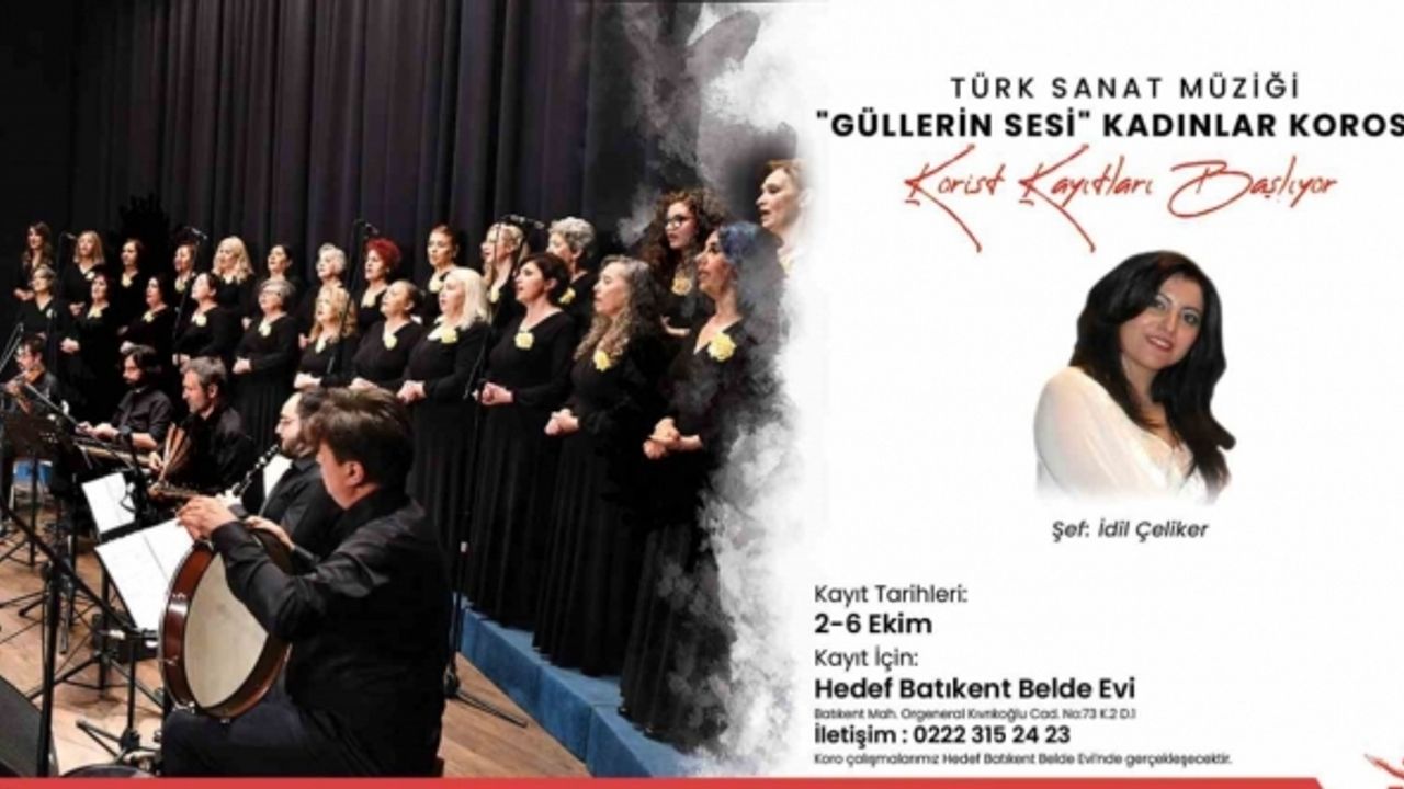 TSM ‘Güllerin sesi’ kadın korosu yeni koristlerini arıyor