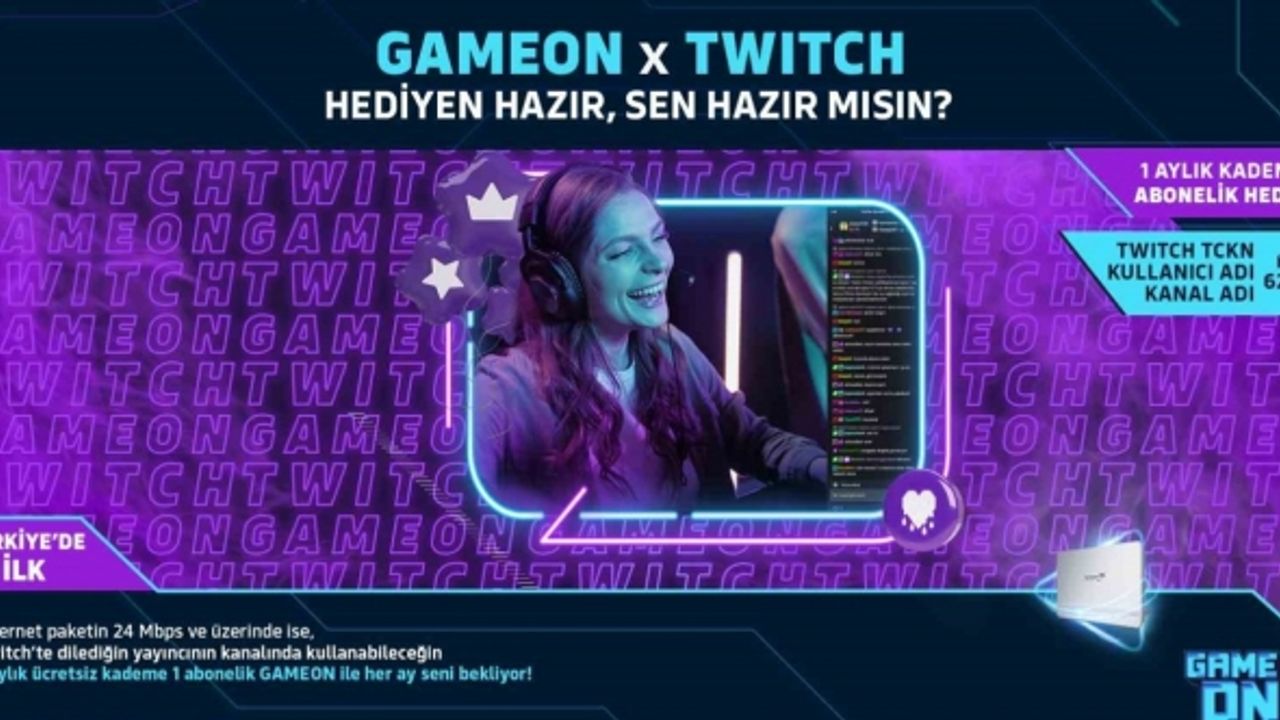 Türk Telekom GAMEON’dan önde gelen yayın platformuyla yeni iş birliği