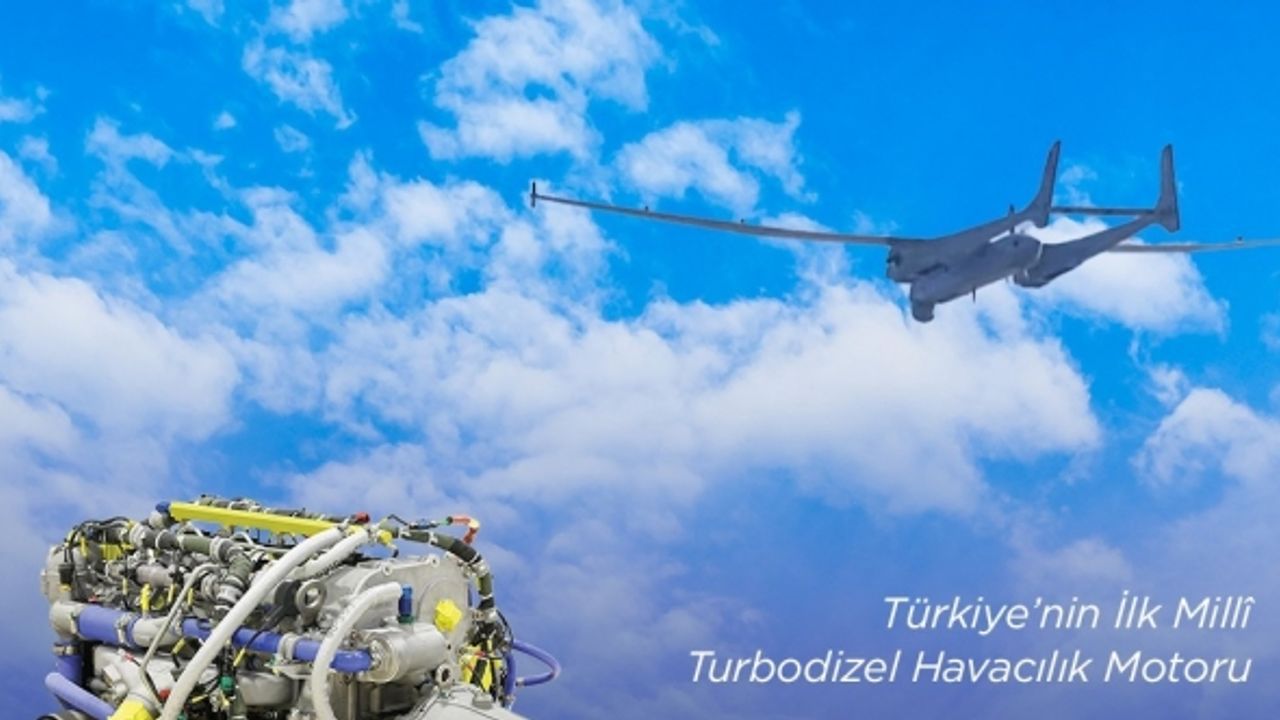 Türkiye’nin ilk milli turbodizel havacılık motoru uçuş rekoru kırdı