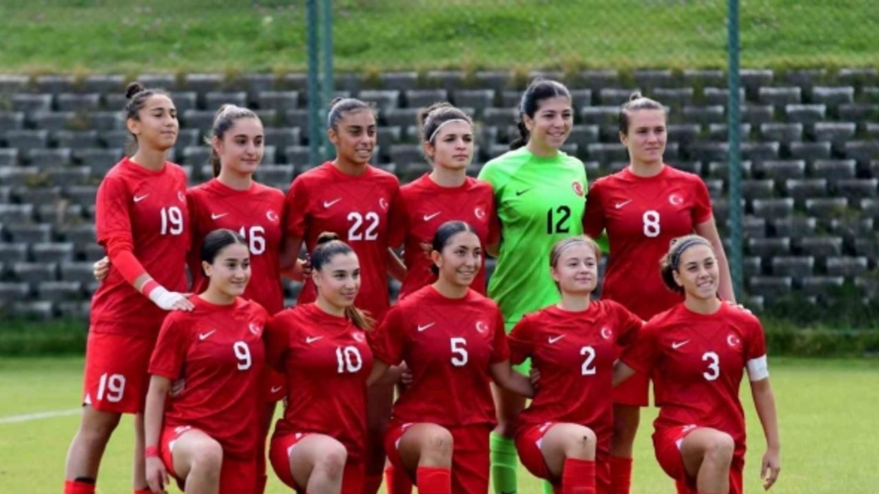 U19 Kadın Milli Takımı, Estonya’yı 4-3 yendi