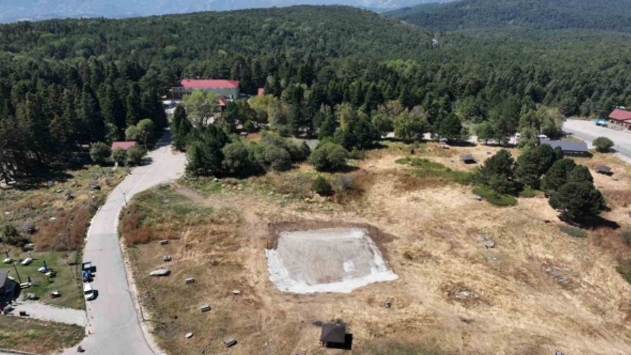 Uludağ’da 1. Derece sit alanına çakıl taşları döküldü